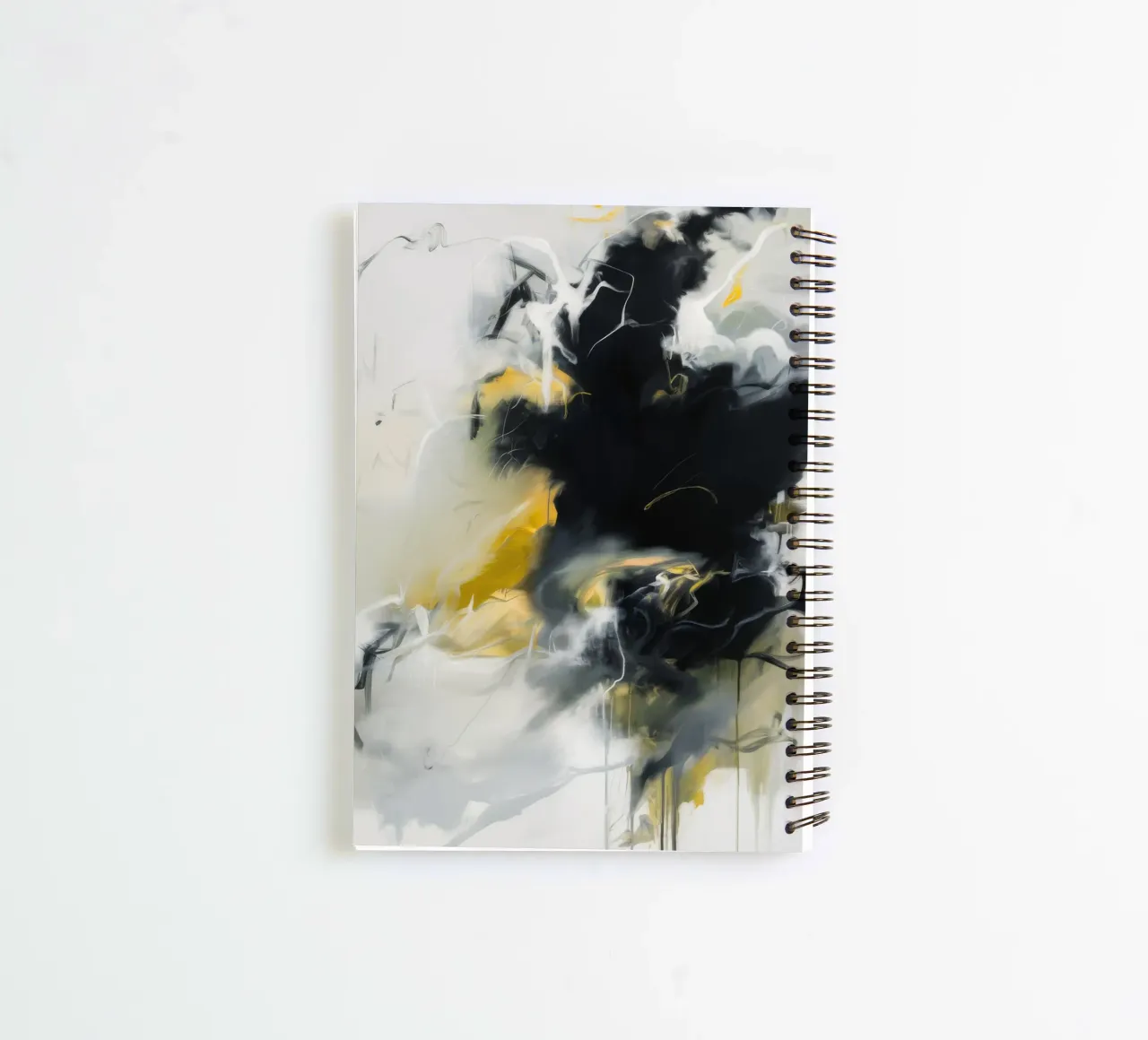 Ashen Burst Pulse spiral notebook by Monarch Arc