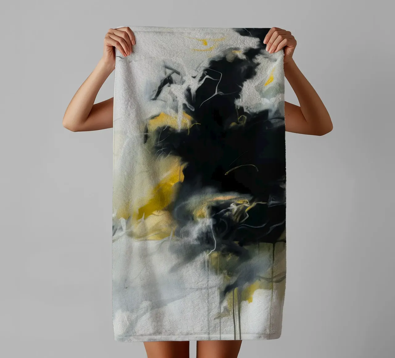Ashen Burst Pulse towel by Monarch Arc