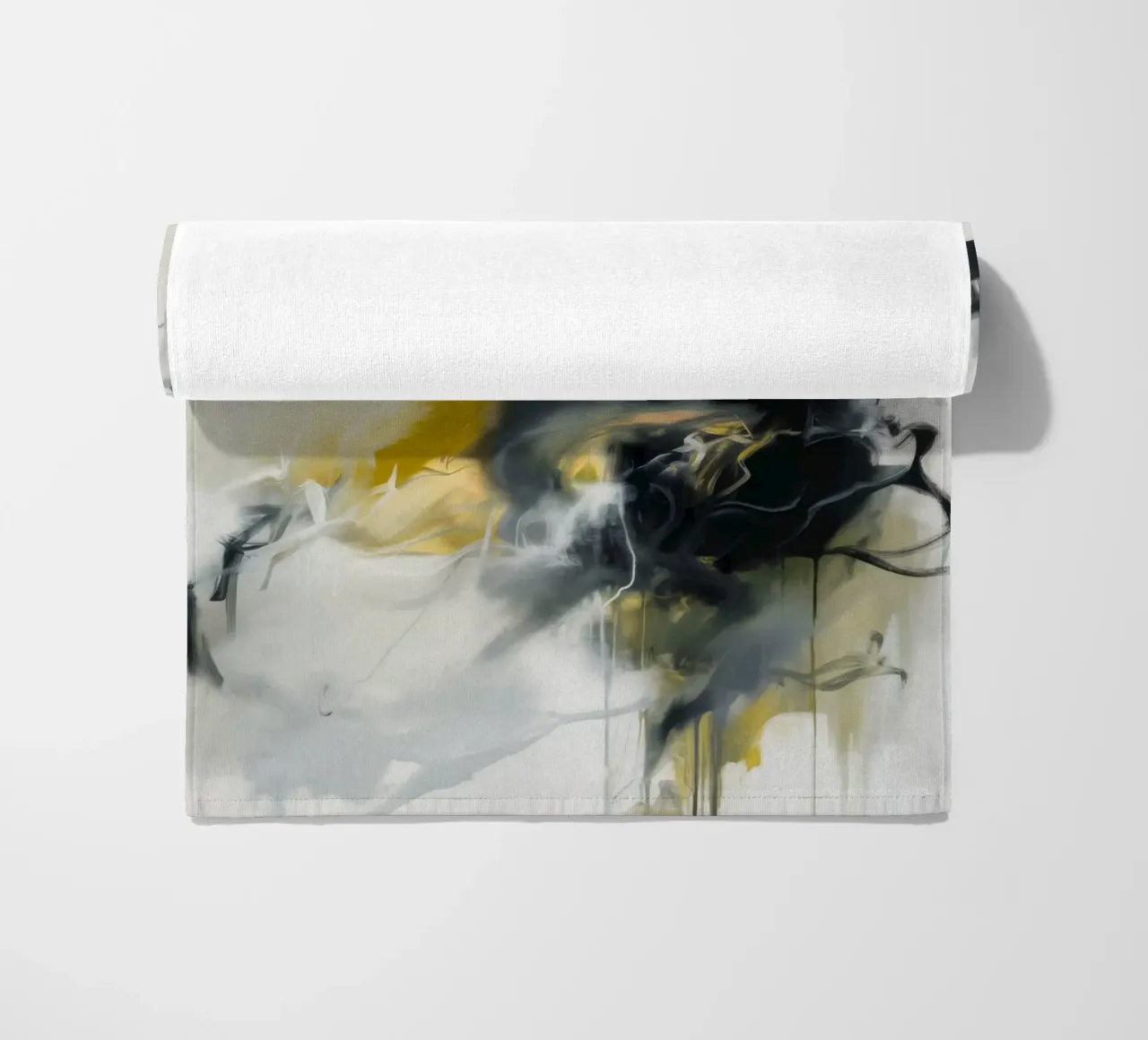 Ashen Burst Pulse beach towel by Monarch Arc
