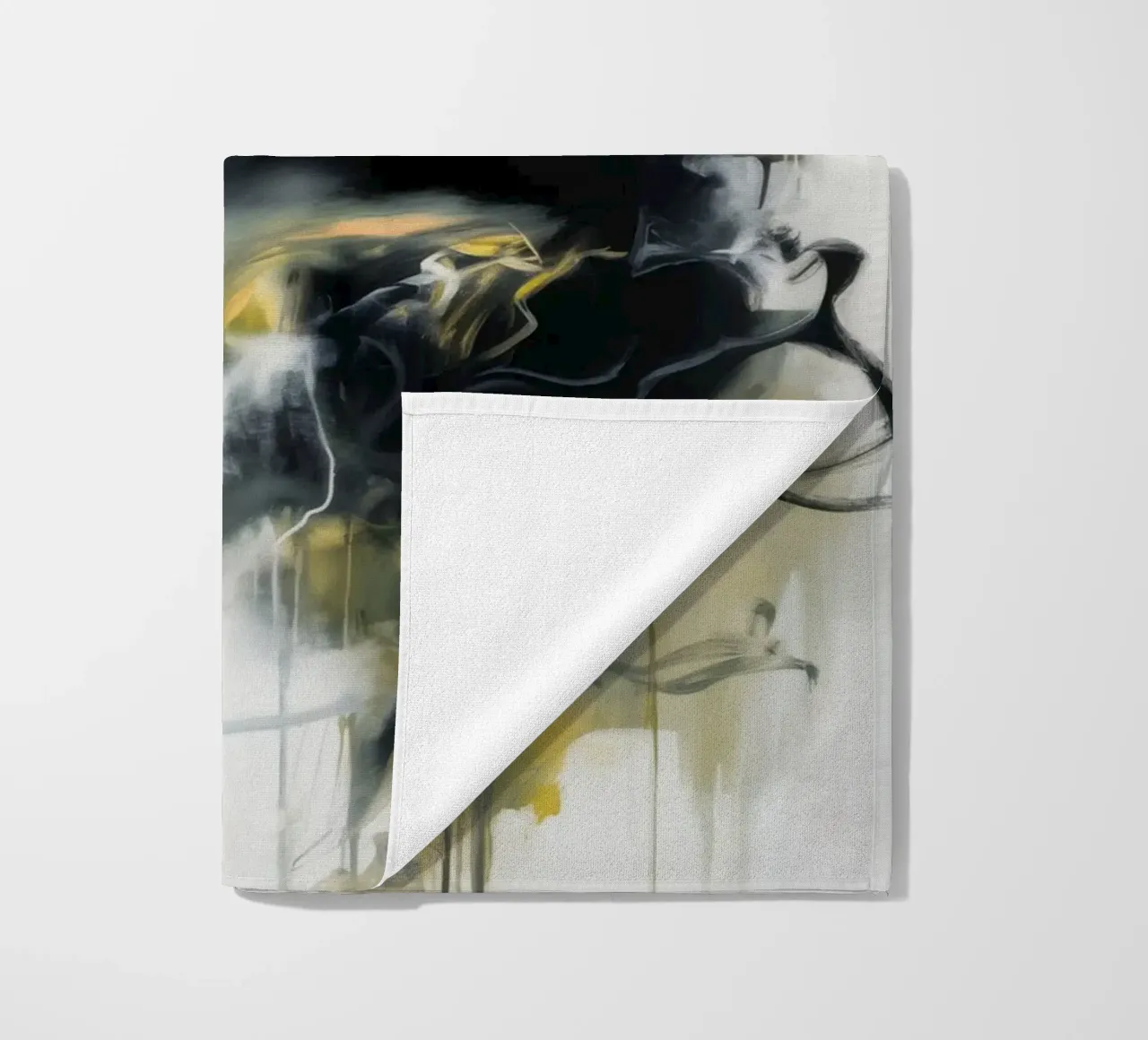 Ashen Burst Pulse beach towel by Monarch Arc