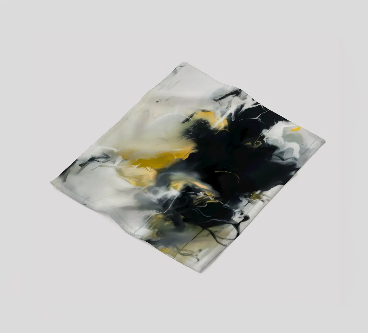 Ashen Burst Pulse fleece blanket by Monarch Arc