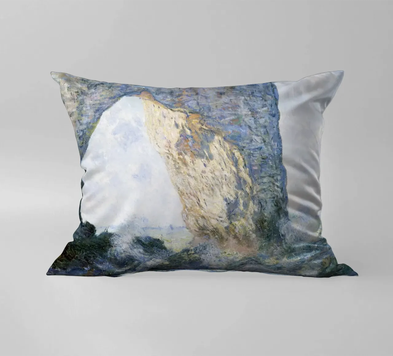 Claude Monet - La Manneporte (Étretat), 1883 - Premium Art cuscino da Monet Art Prints