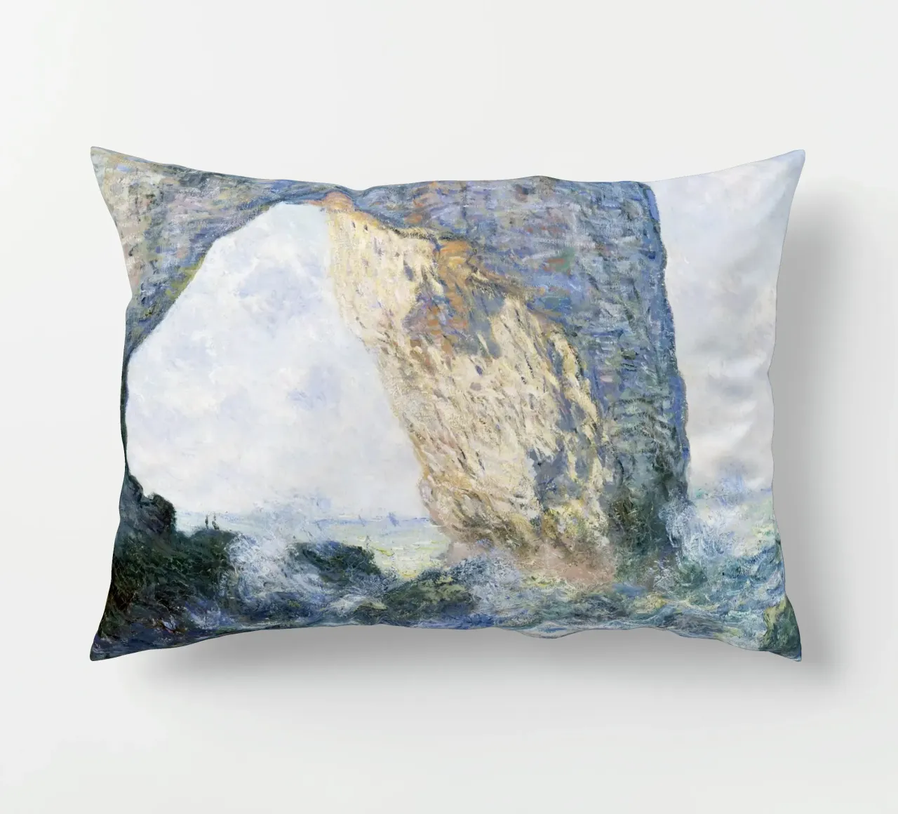Claude Monet - La Manneporte (Étretat), 1883 - Premium Art cuscino da Monet Art Prints