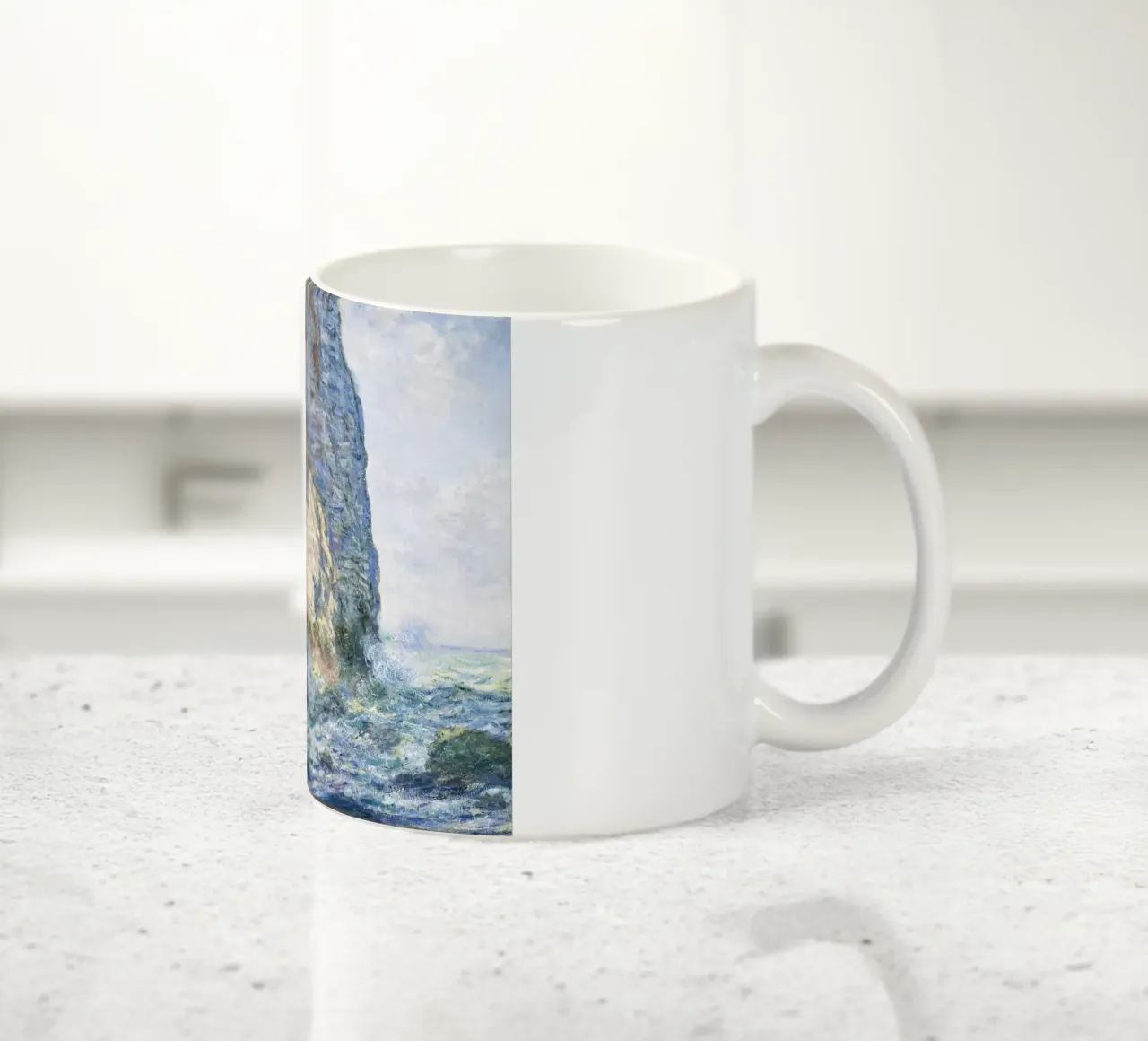 Claude Monet - La Manneporte (Étretat), 1883 - Premium Art tazza in ceramica da Monet Art Prints