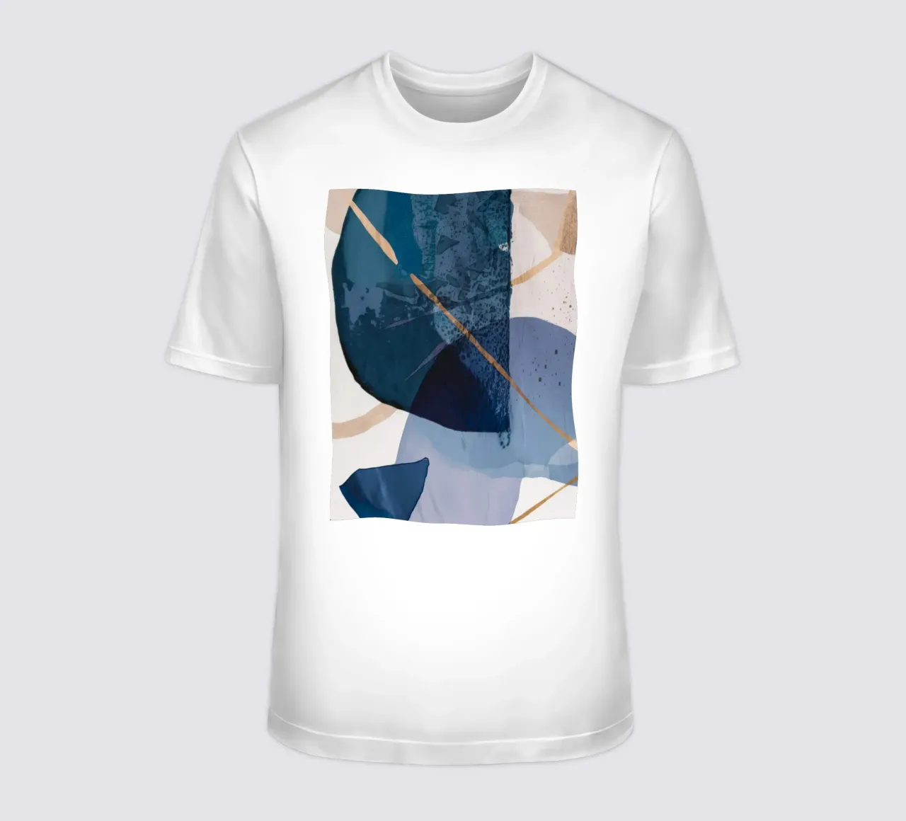 Gedämpfte Form Fragment T-Shirt von Monarch Arc
