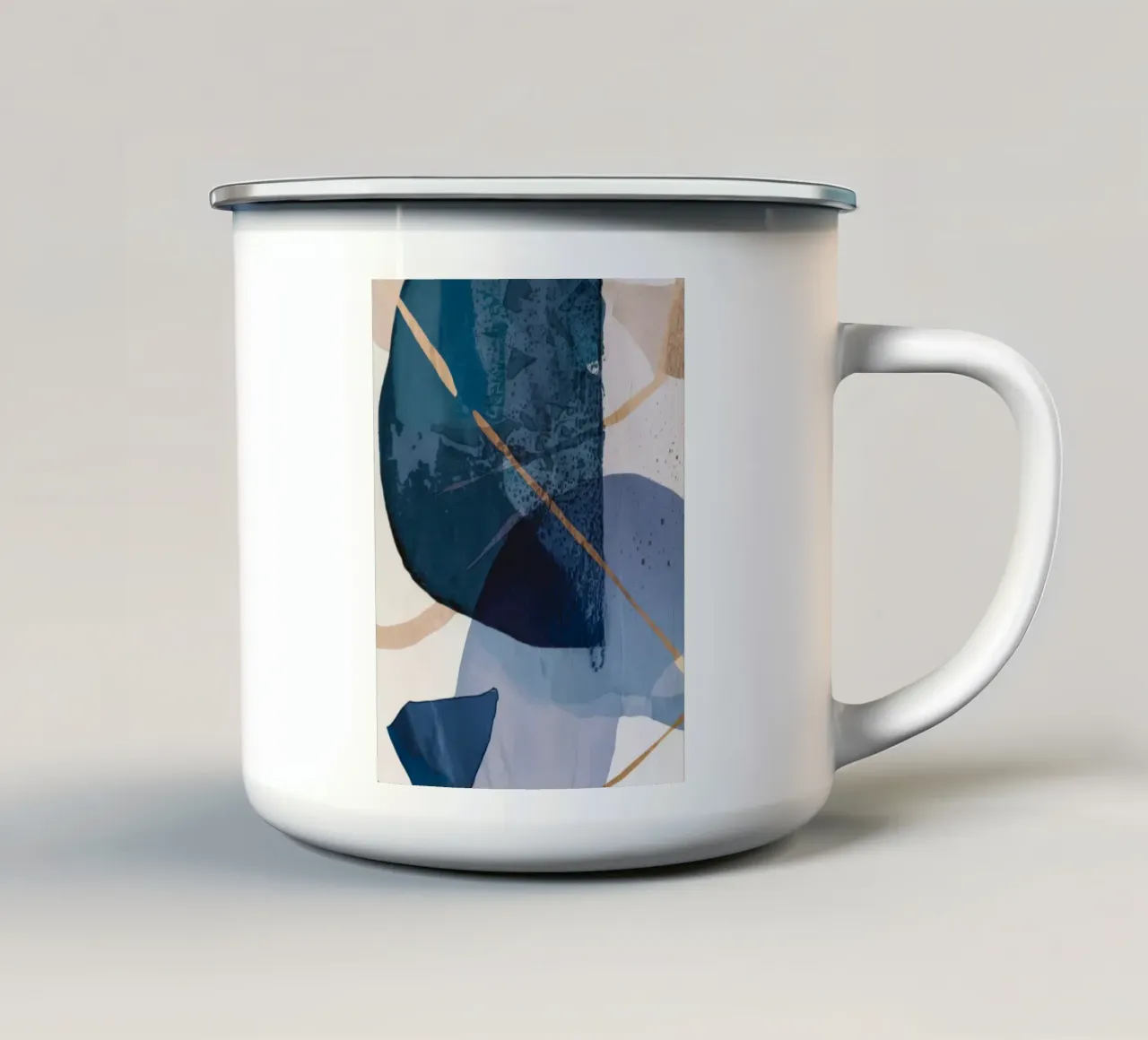 Fragmento de forma silenciada taza de esmalte de Monarch Arc