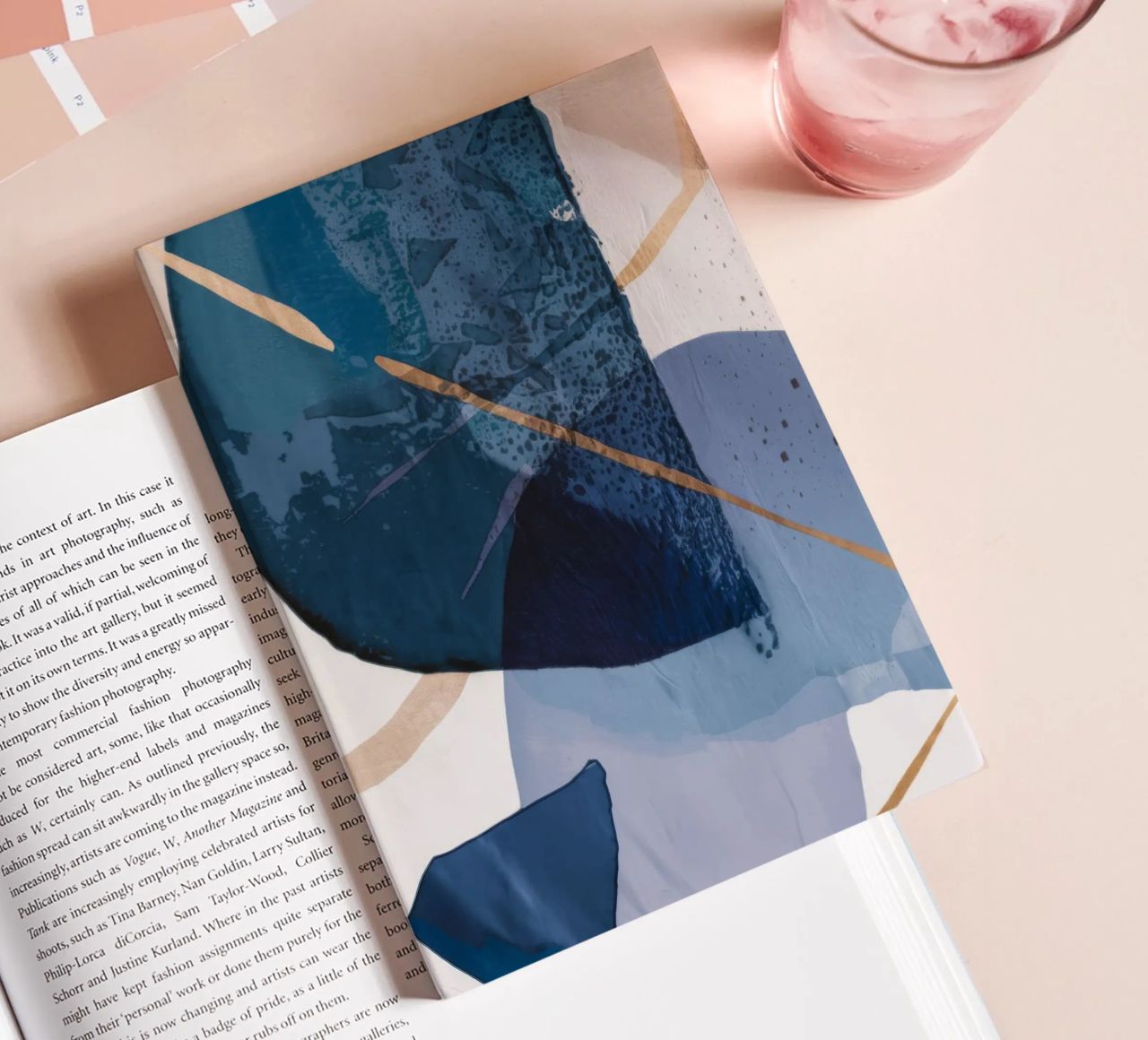Muted Form Fragment notebook by Monarch Arc