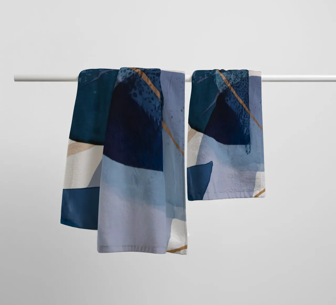 Gedempte vorm Fragment badhanddoek van Monarch Arc