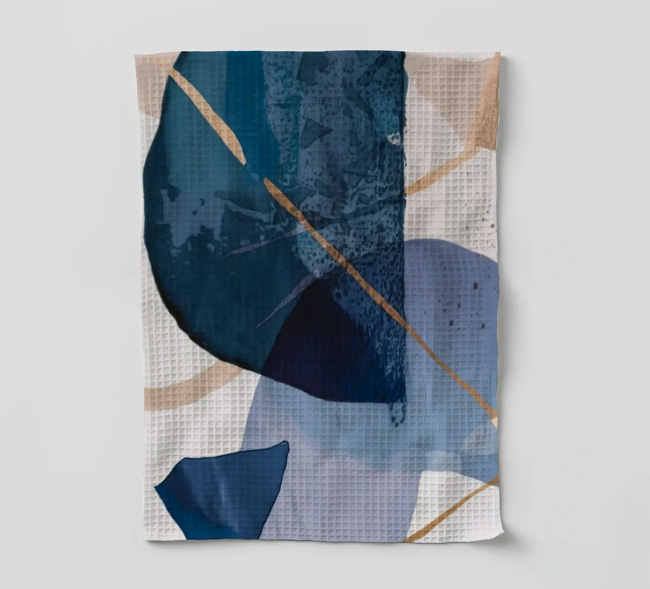 Gedämpfte Form Fragment Geschirrtuch von Monarch Arc