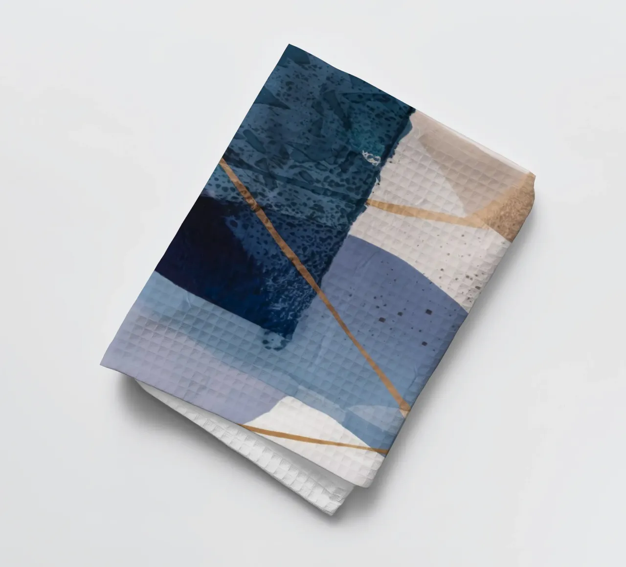 Gedämpfte Form Fragment Geschirrtuch von Monarch Arc