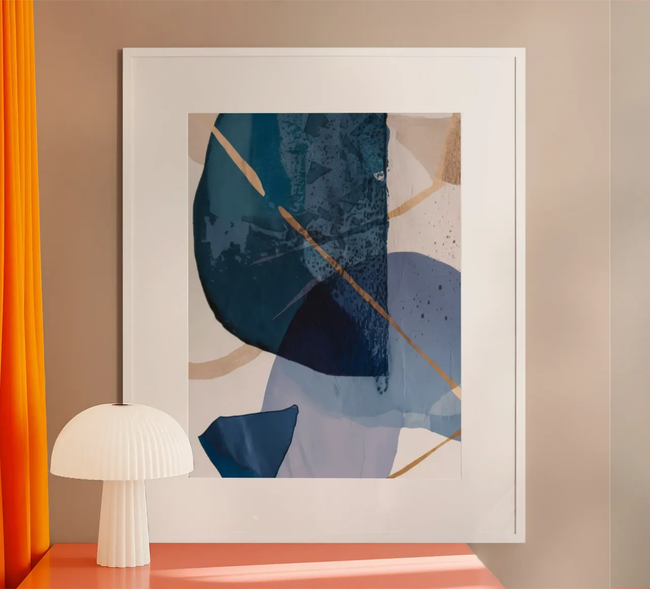 Gedämpfte Form Fragment Hahnemühle von Monarch Arc