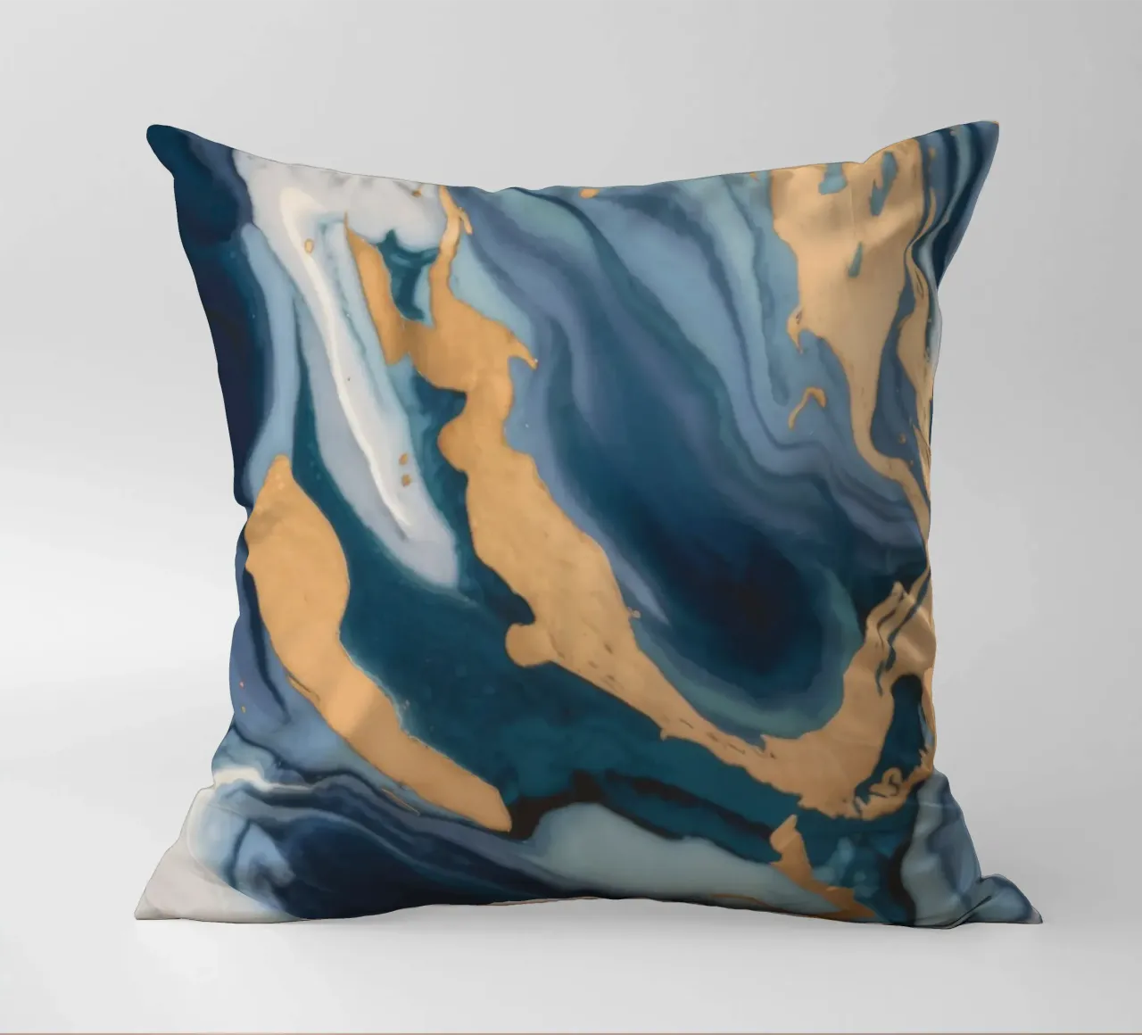 Blue Marble Rush decorative cushion by Monarch Arc