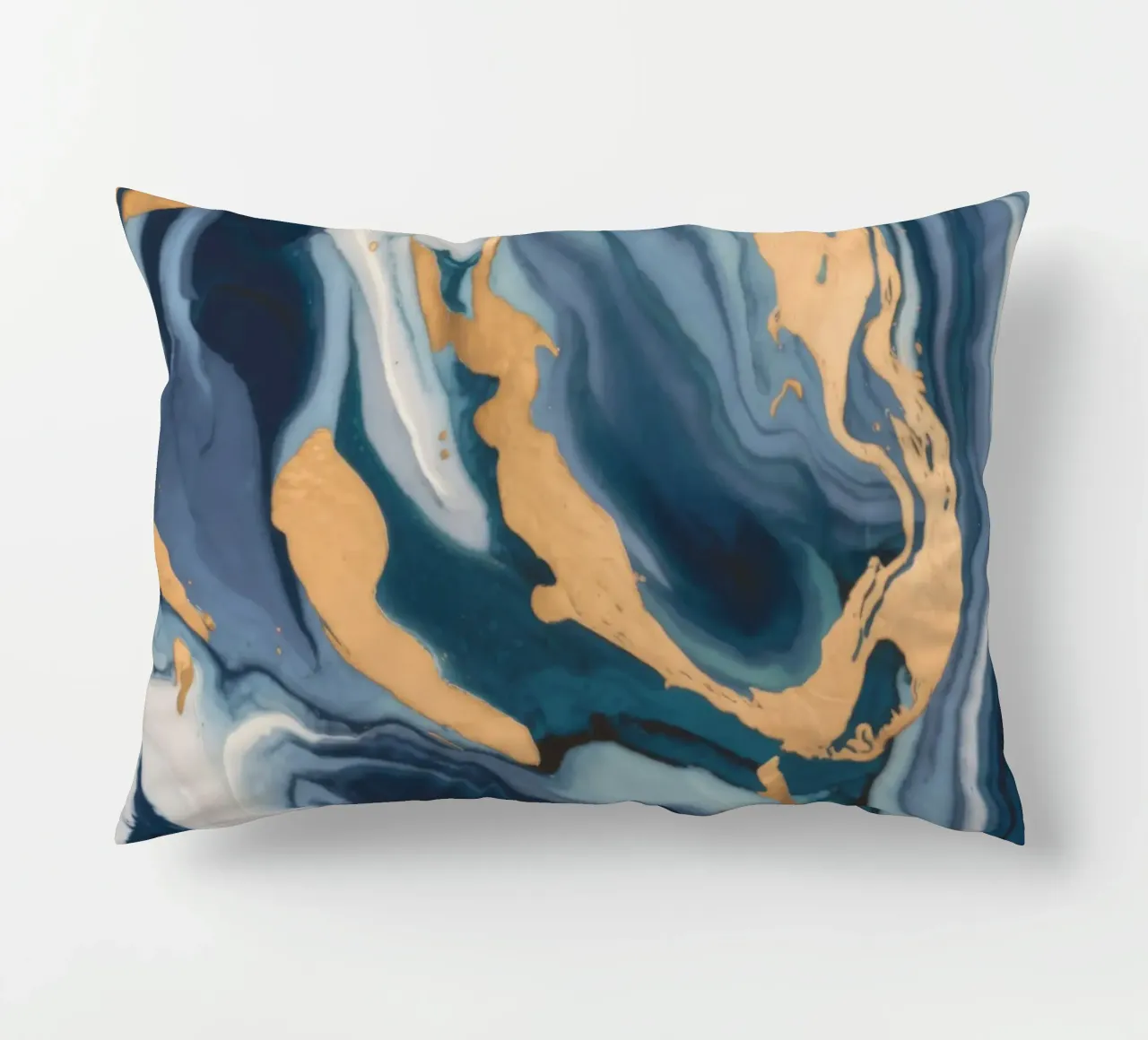 Blue Marble Rush decorative cushion by Monarch Arc