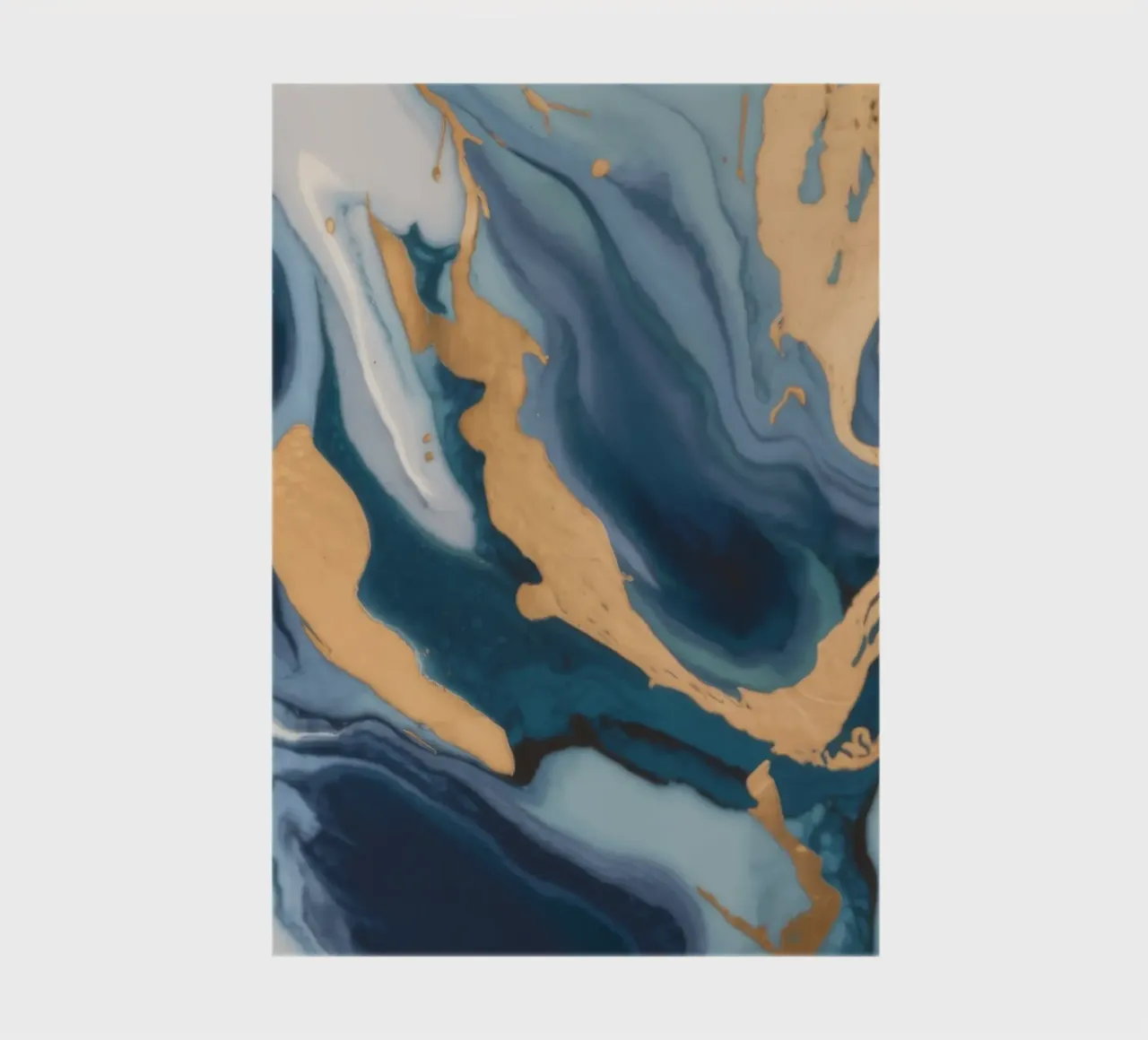 Jonc de marbre bleu carnet de notes de Monarch Arc