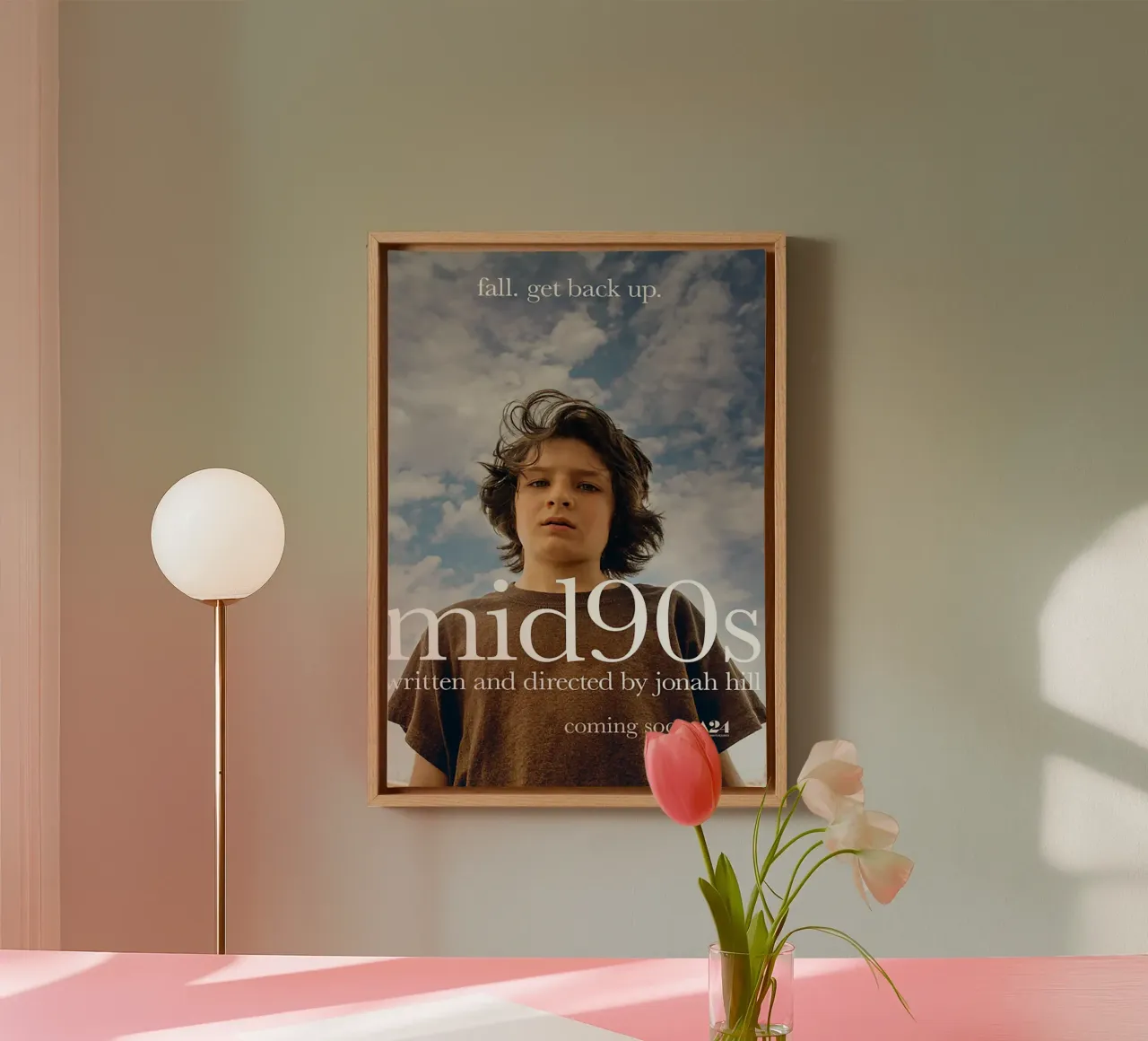 Mid90s Movie canvas met Baklijst van Attaboy Dsgn