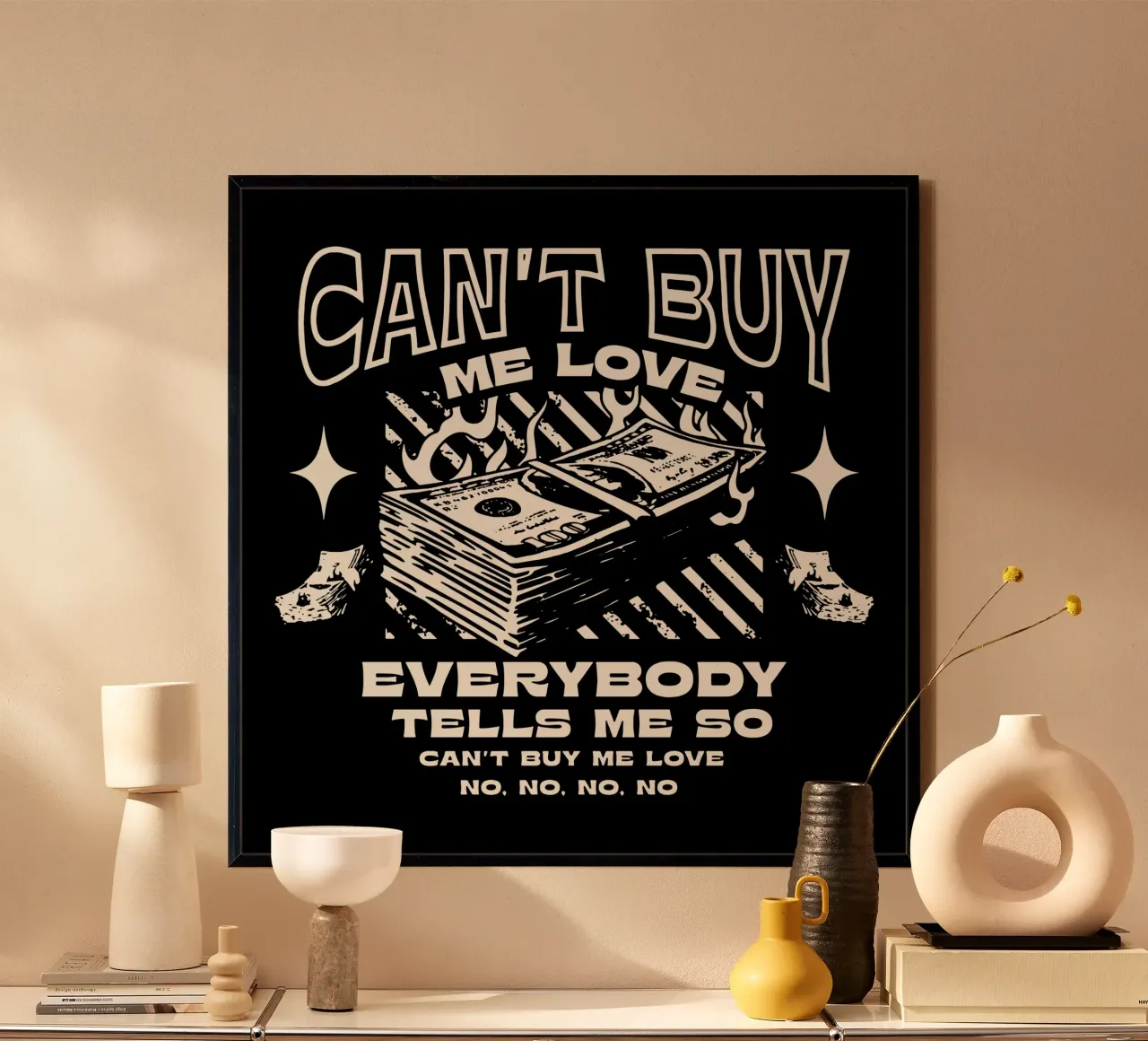 L'amore non si compra carta hahnemühle da Gunawan Rb