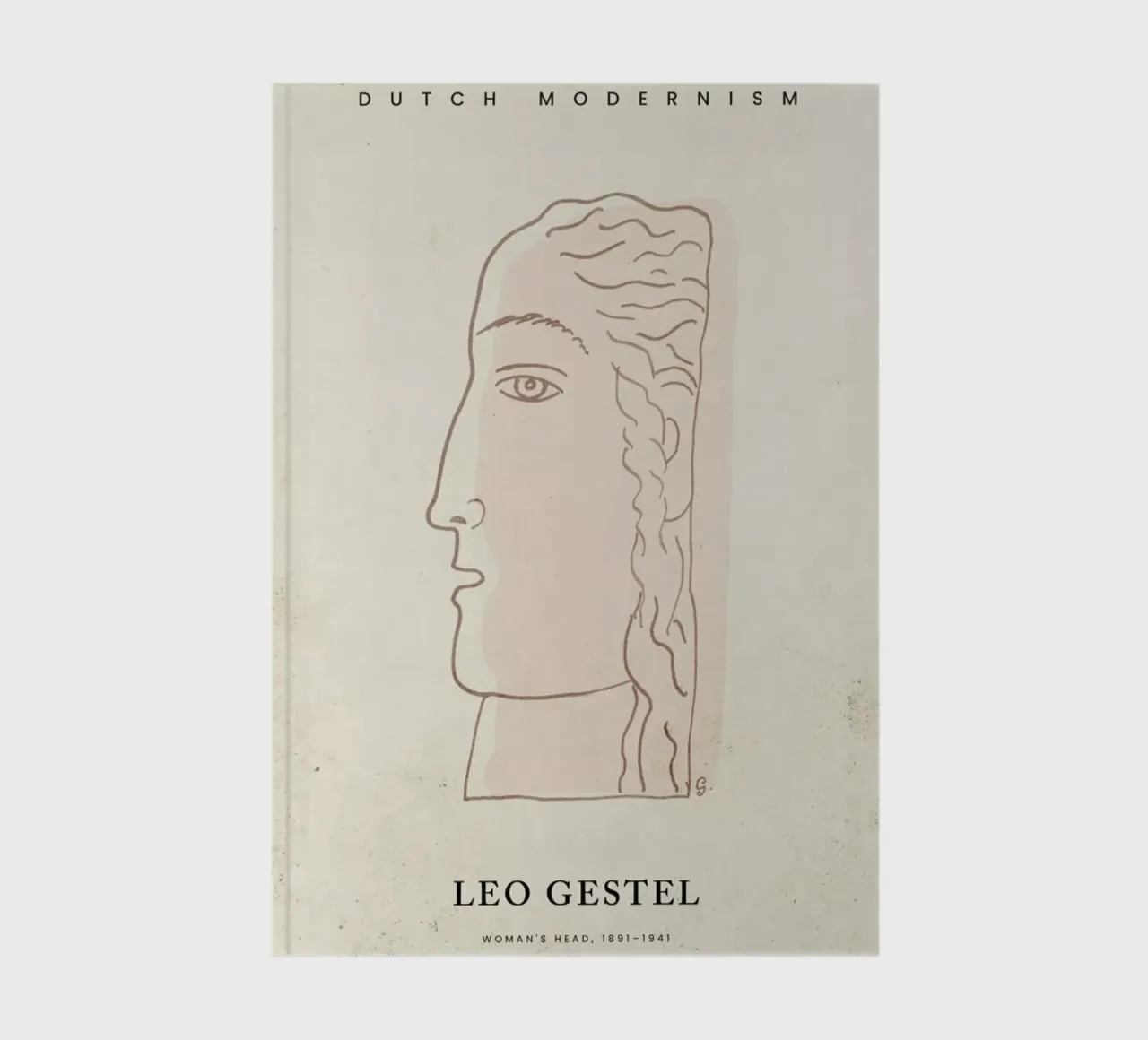 Gestel - Woman's Head notebook by Vintage by JUNIQE