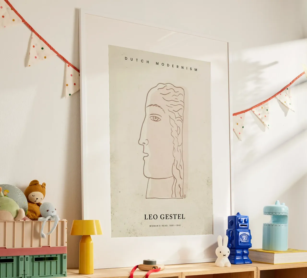 Gestel - Woman's Head poster da Vintage by JUNIQE