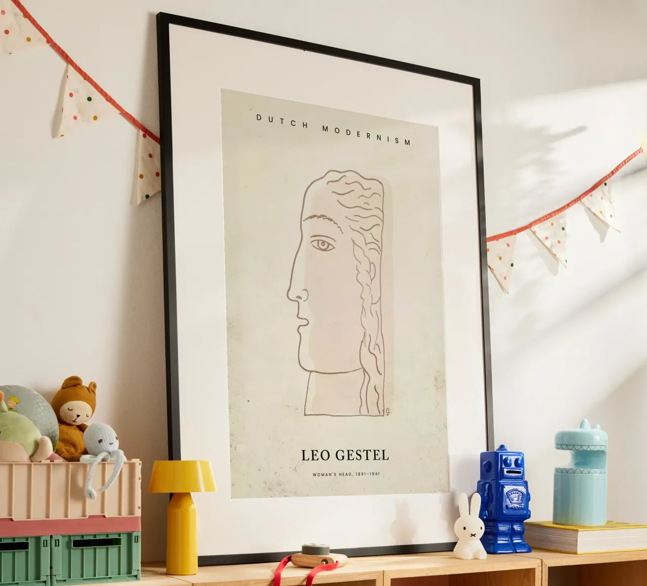 Gestel - Woman's Head poster da Vintage by JUNIQE