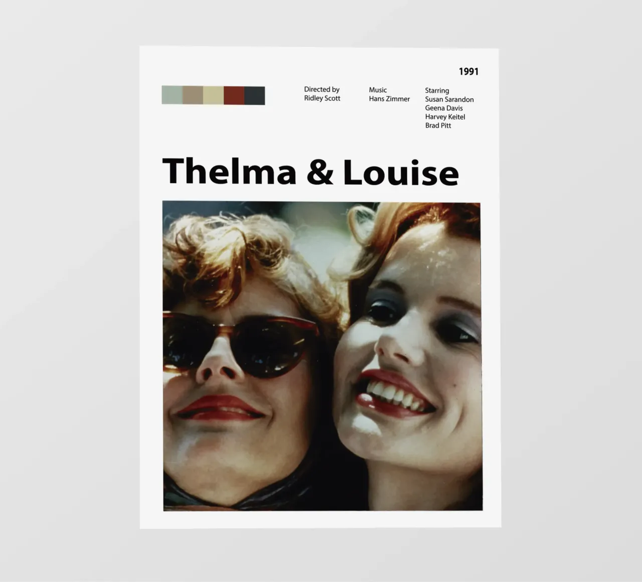 Thelma & Louise pellicola backlit da 🎞 The Movie Wall