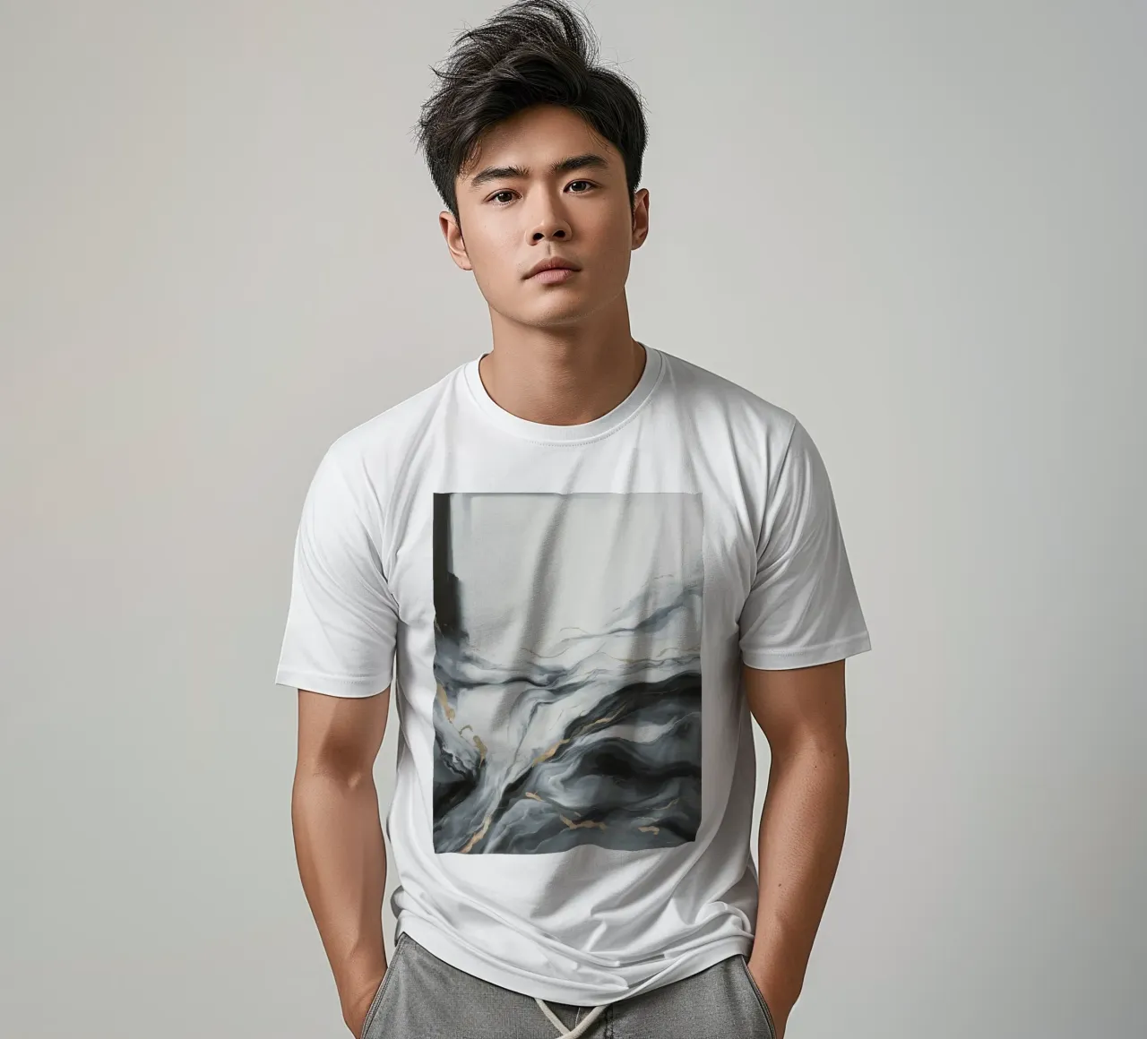 Stone Vein Flow t-shirt by Monarch Arc