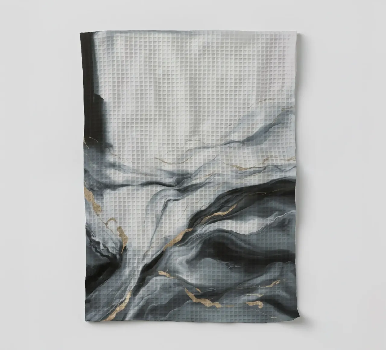 Stone Vein Flow tea towel by Monarch Arc