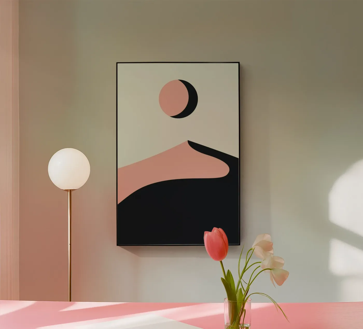 Lonely Evening Acryl-Glas von Pure