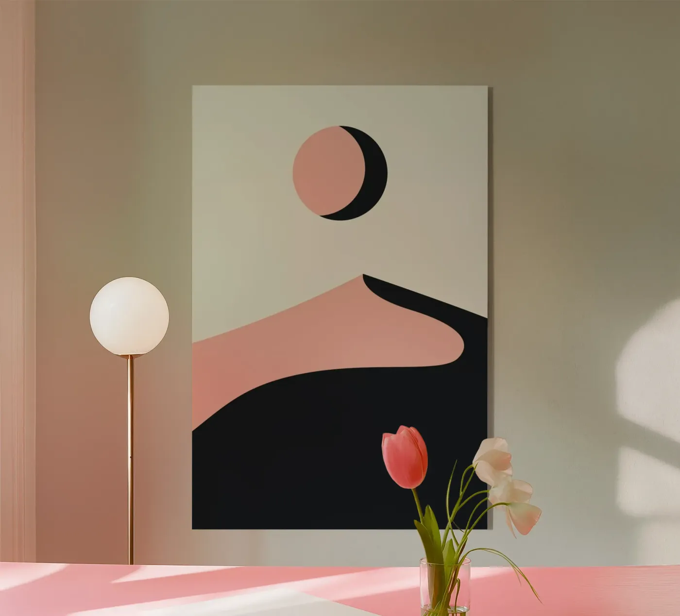 Lonely Evening Acryl-Glas von Pure