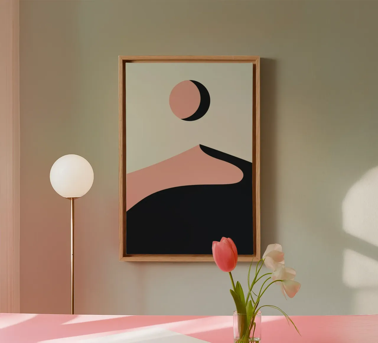 Lonely Evening canvas by Pure