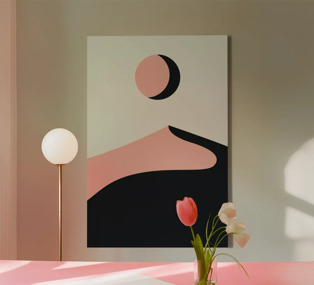 Lonely Evening canvas by Pure