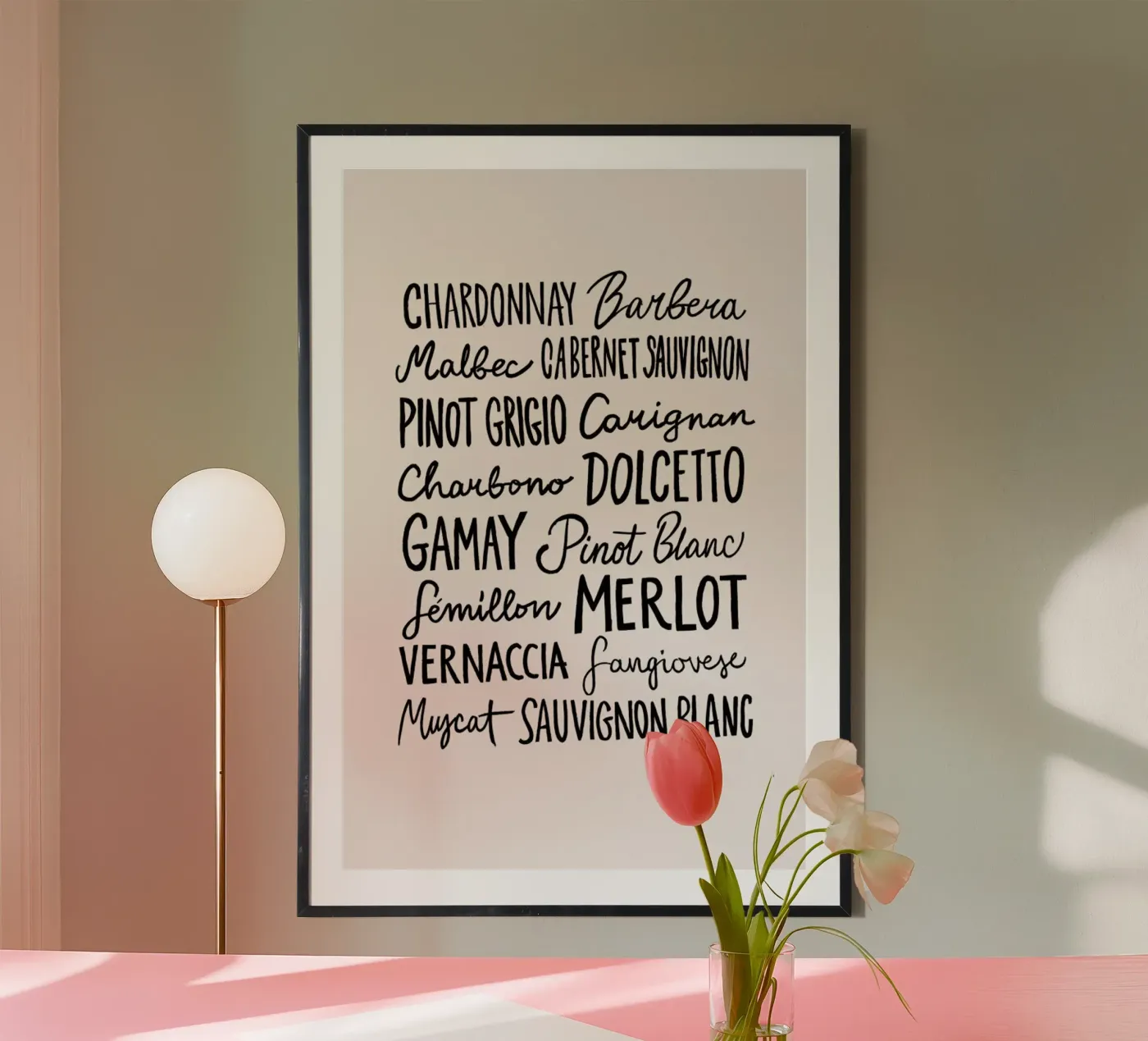 Wine Tasting poster da Pure