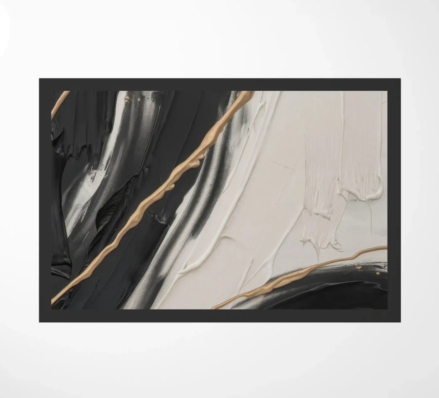 Obsidiaan stroomscheur deurmat van Monarch Arc