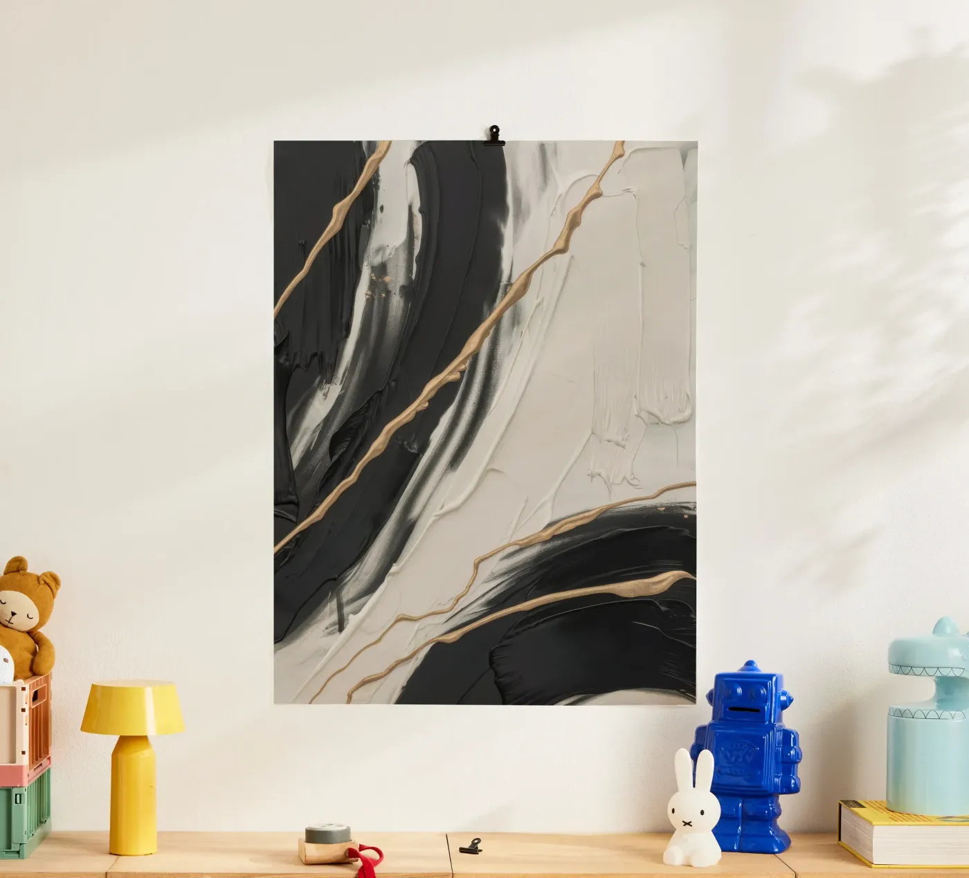 Obsidian Flow Crack poster by Monarch Arc