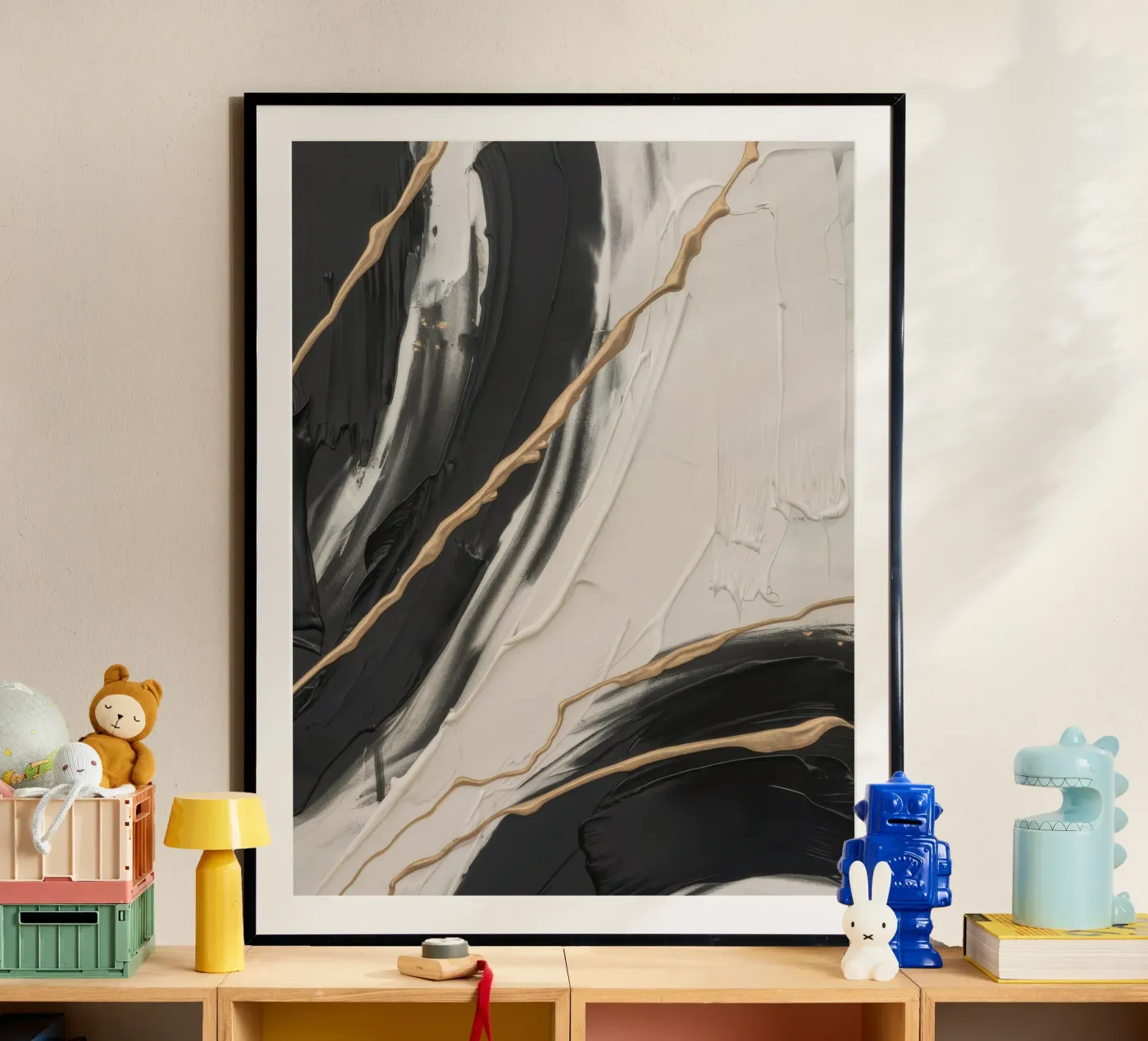 Obsidian Flow Crack poster by Monarch Arc