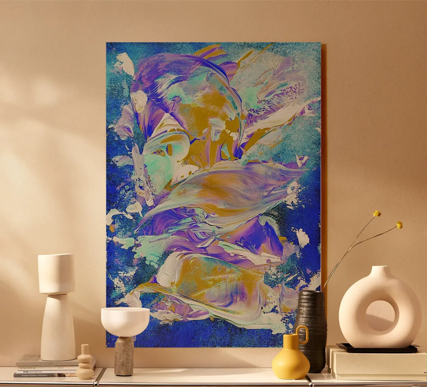 IDEAL GIFT 24 invers plexiglass da Thierry Vobmann Abstract painting