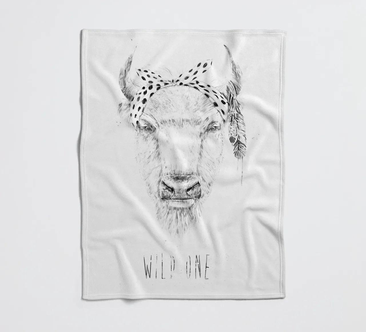 Wild One coperta in pile da Balazs Solti