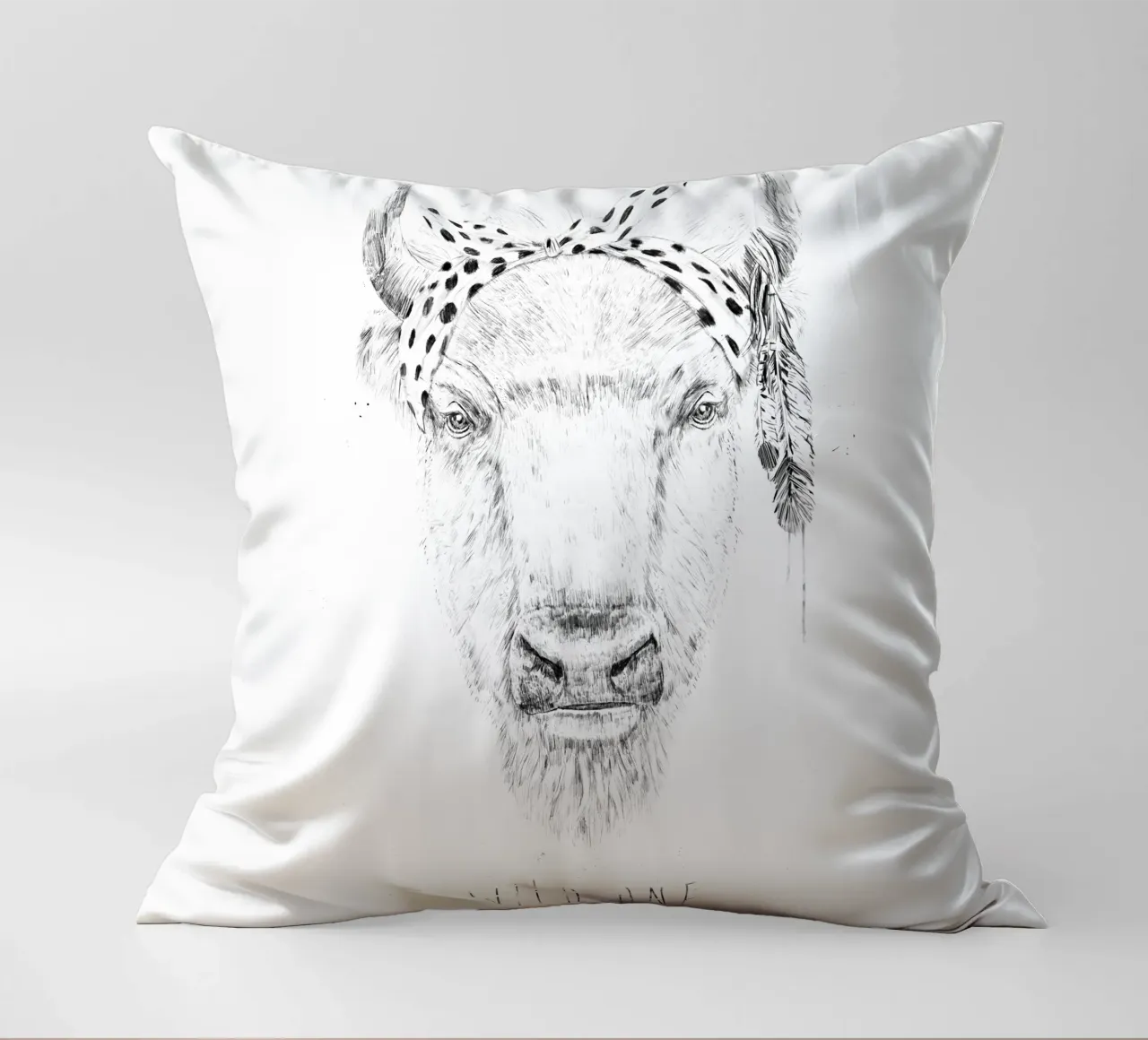 Wild One cuscino da Balazs Solti