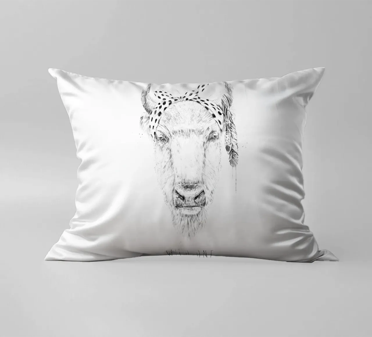 Wild One cuscino da Balazs Solti