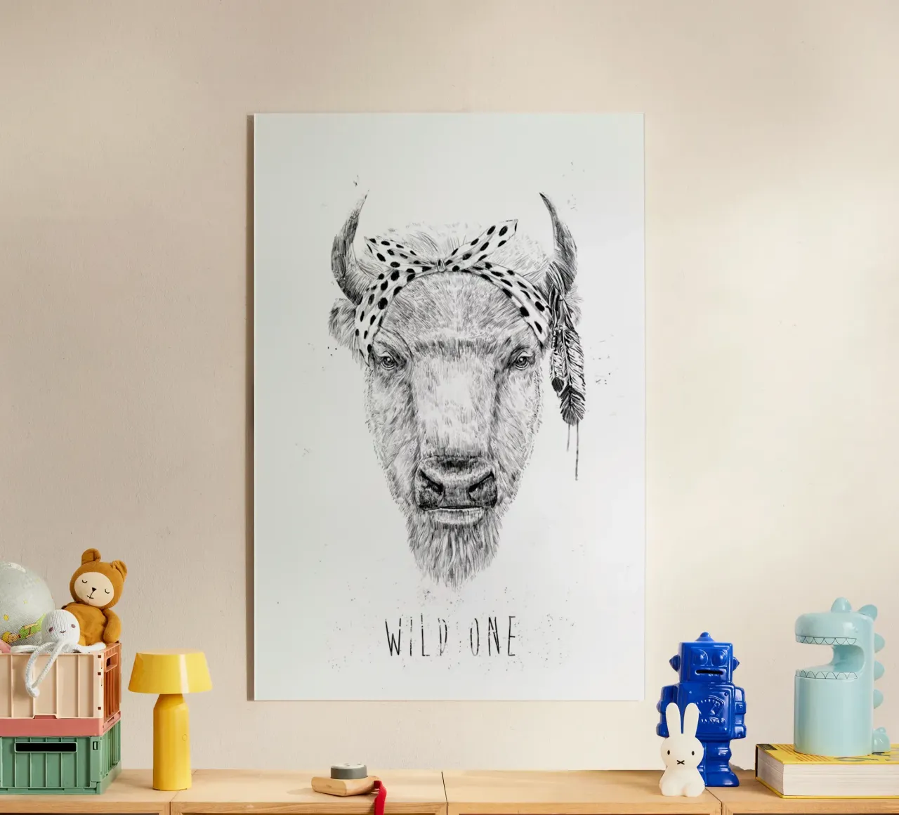 Wild One acrylic glass by Balazs Solti