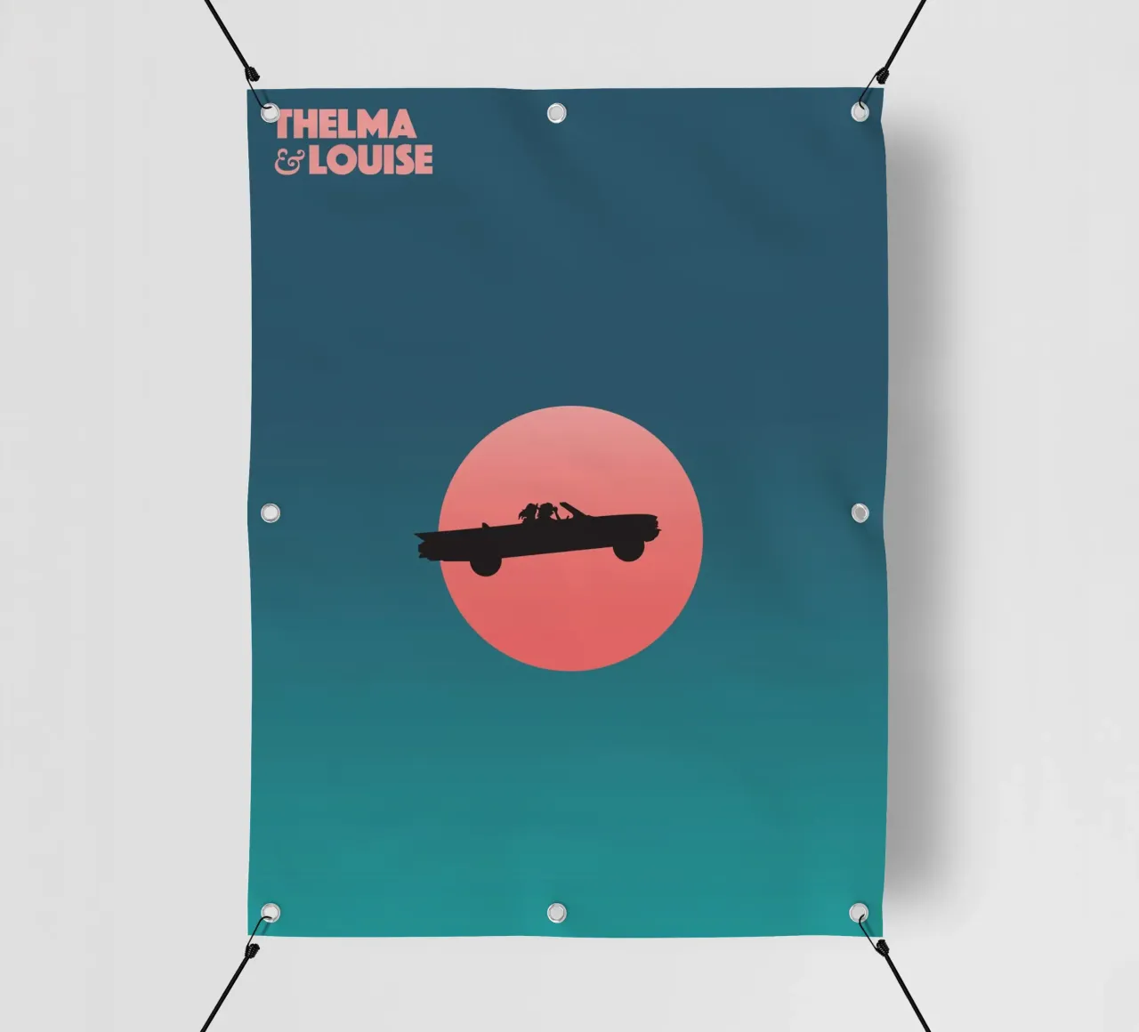 Thelma et Louise bâche pvc de 🎞 The Movie Wall