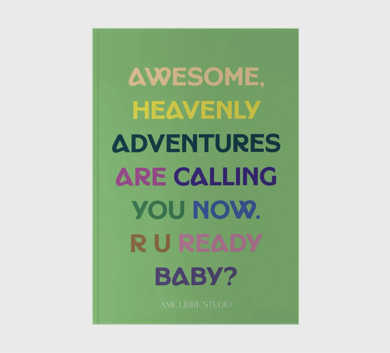 ๐ notebook by MENTHE SAUVAGE