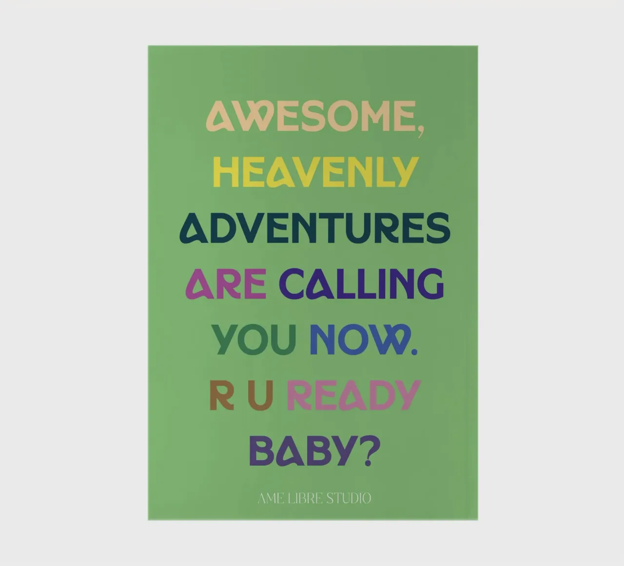 ๐ notebook by MENTHE SAUVAGE