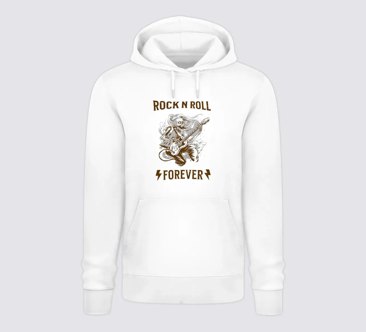 Rock n Roll per sempre felpa con cappuccio da Gunawan Rb
