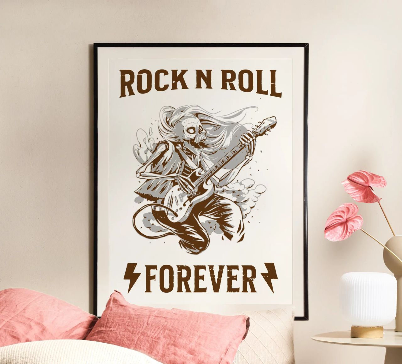 Rock n Roll für immer Poster von Gunawan Rb