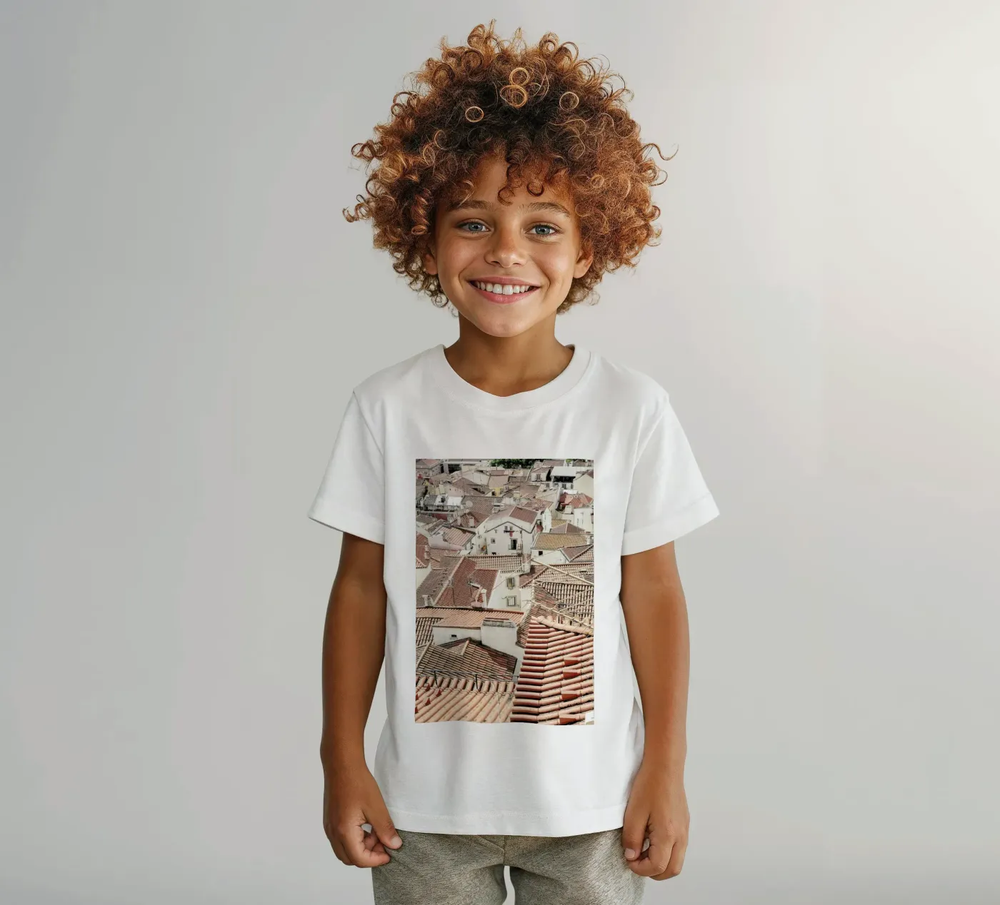 Lisboa t-shirt bambini da Shot By Clint