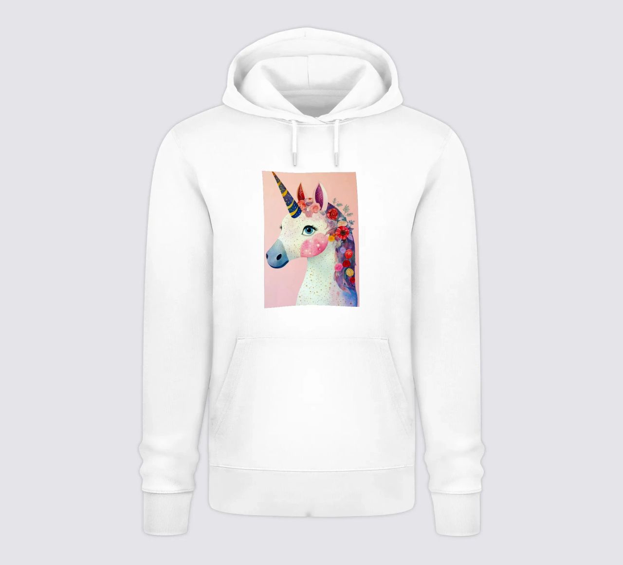 Unicorn felpa con cappuccio da Justyna Jaszke JBJart