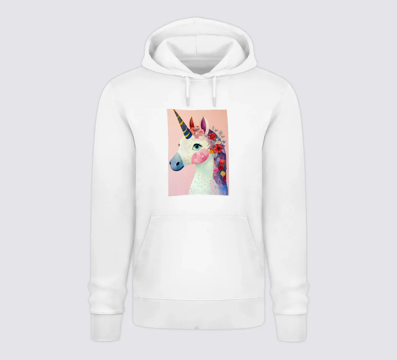 Unicorn felpa con cappuccio da Justyna Jaszke JBJart