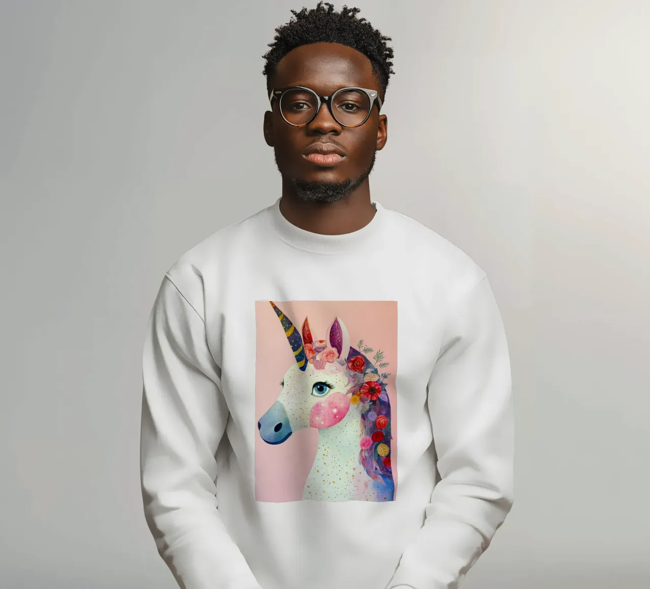 Unicorn felpa da Justyna Jaszke JBJart