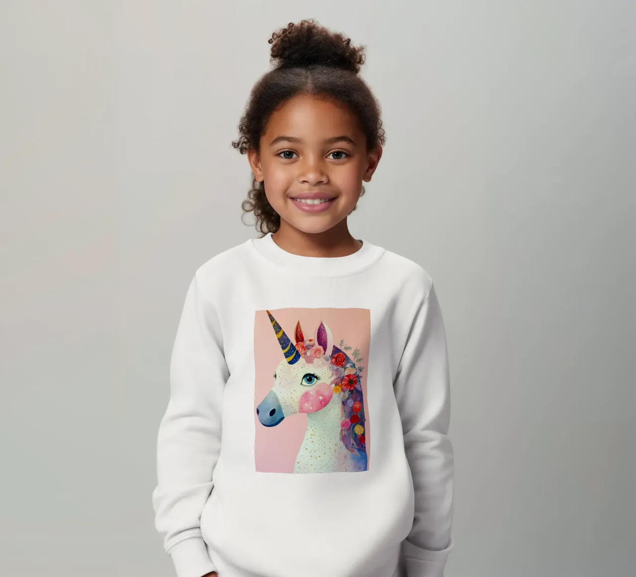 Unicorn felpa bambino da Justyna Jaszke JBJart