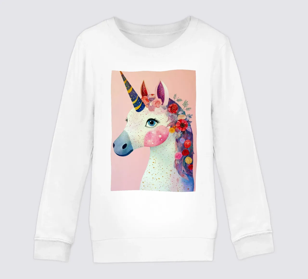 Unicorn felpa bambino da Justyna Jaszke JBJart